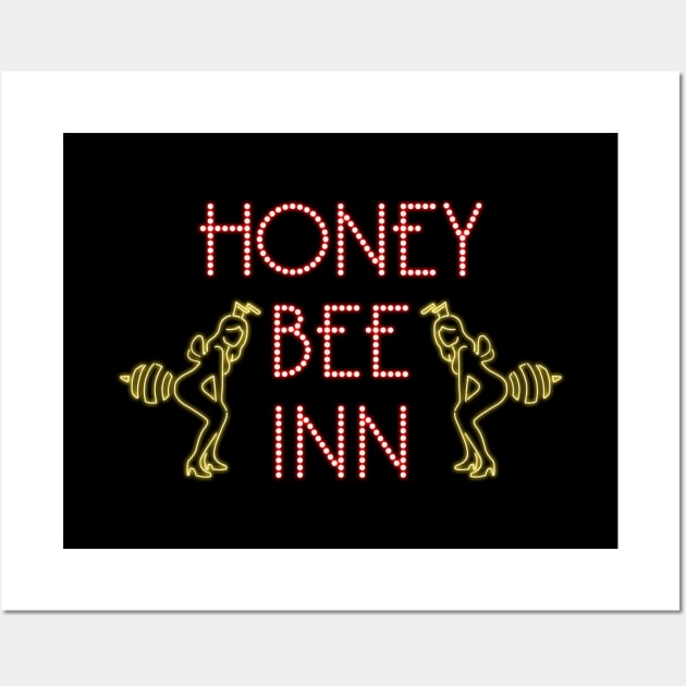 Honey Bee Inn Wall Art by The_Interceptor